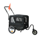 PaWz Pet Stroller Bike Trailer 2-IN-1 Sunroof-2018816894387228672