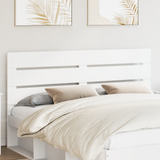 Headboard White Engineered Wood - Front View