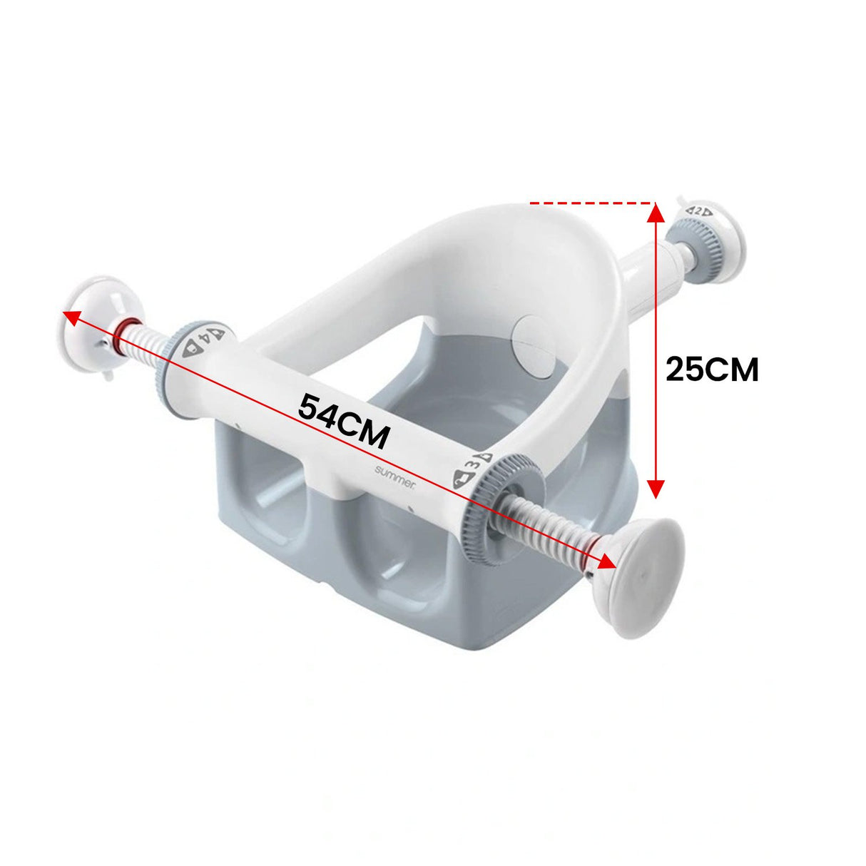 Childcare Baby Bath Seat - Grey