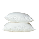 Royal Comfort - Goose Pillow Twin Pack - 1000GSM - Rear View