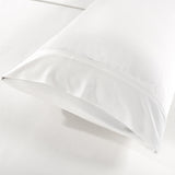 Royal Comfort Blended Bamboo Sheet Set White - King - 45-Degree Angle