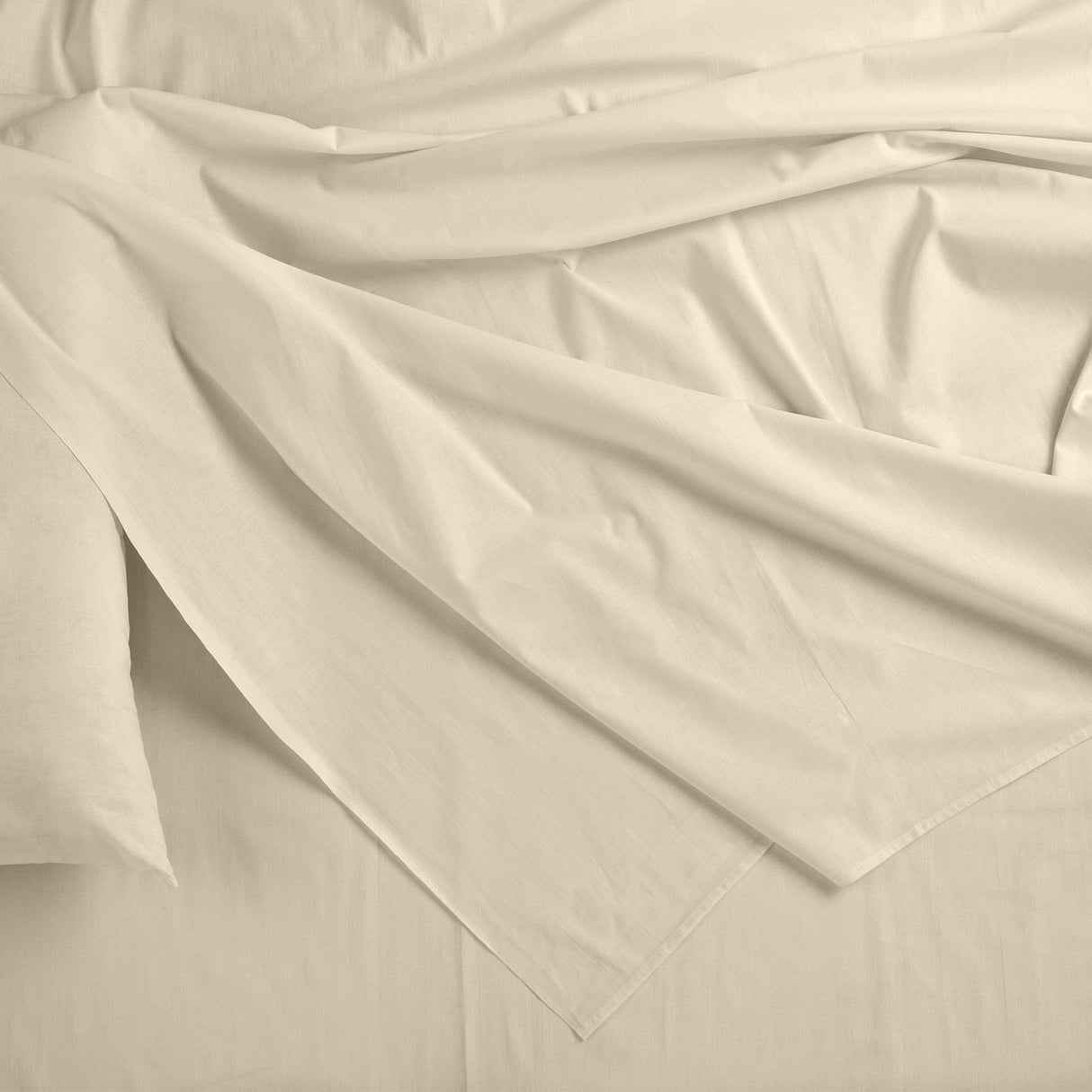 Royal Comfort Blended Bamboo Sheet Set Dark Ivory - Double-1951134848022351874
