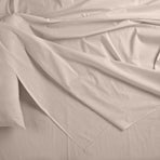 Royal Comfort Blended Bamboo Sheet Set Warm Grey - Double-1951134848215289858