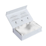 MULBERRY SILK PILLOW CASE TWIN PACK - SIZE: 51X76CM - SILVER - 45-Degree Angle