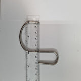 Stainless Steel Hanging Hooks 9cm x 7cm 10 Pieces - Front View