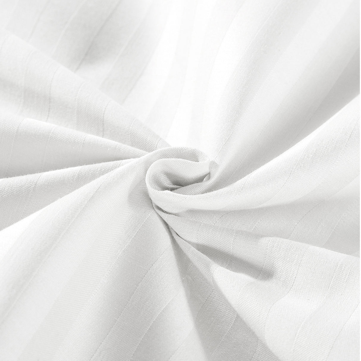 KENSINGTON 1200TC COTTON SHEET SET IN STRIPE-QUEEN - WHITE-1951134850245332999