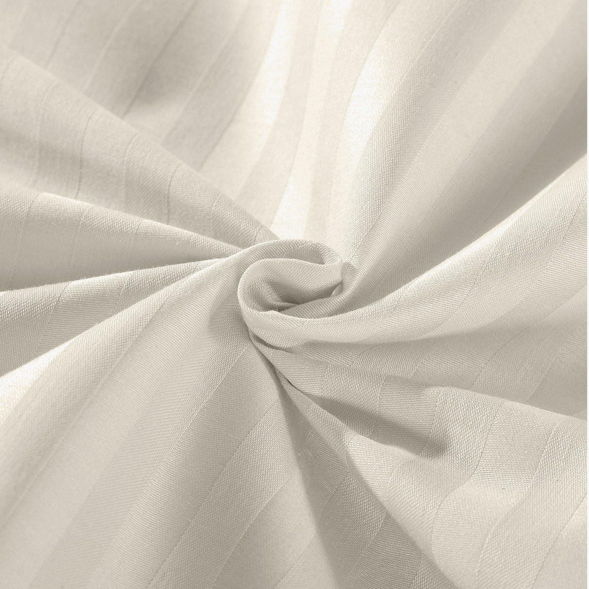 KENSINGTON 1200TC COTTON SHEET SET IN STRIPE-QUEEN -  SAND-1951134850446659591