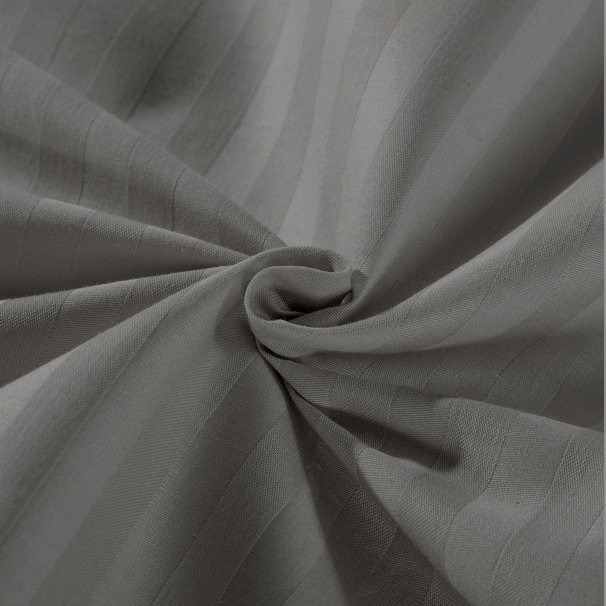 KENSINGTON 1200TC COTTON SHEET SET IN STRIPE-QUEEN - CHARCOAL-1951134850815758343
