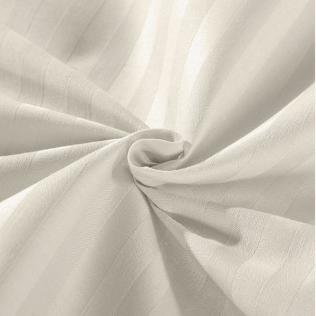 KENSINGTON 1200TC COTTON SHEET SET IN STRIPE-KING - SAND-1951134851184857095