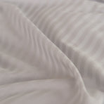 KENSINGTON 1200TC COTTON SHEET SET IN STRIPE- DOUBLE - SILVER (GREY)-1951134851369406470