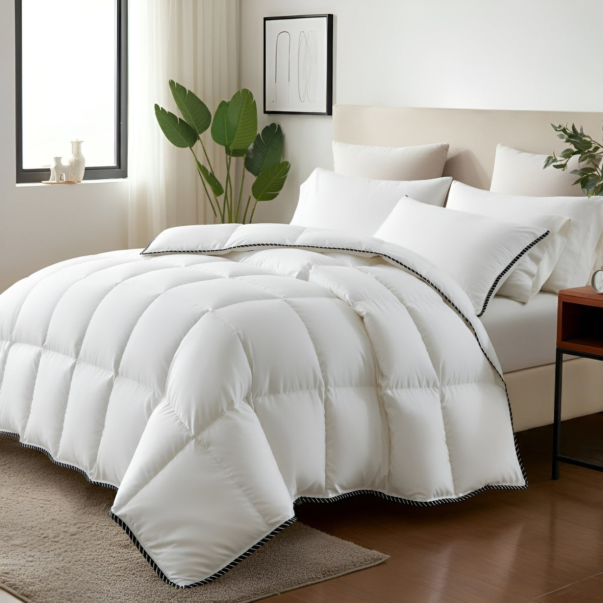 Royal Comfort -Bamboo Quilt Queen - 350GSM-1951134836882280449