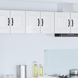 Wall Cabinet PORTO 2 pcs High Gloss White 30 x 31 x 40 cm