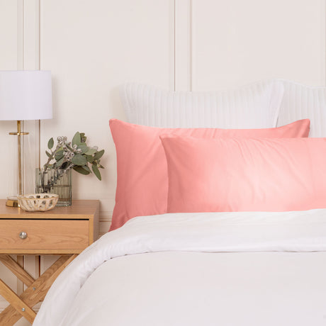 MULBERRY SILK PILLOW CASE TWIN PACK - SIZE: 51X76CM - BLUSH-1951134813234794497