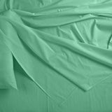Royal Comfort Bamboo Blended Sheet Set Green Mist - King - Front View