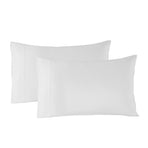 Royal Comfort Blended Bamboo Quilt Cover Sets -White-Queen-1951134819299758084