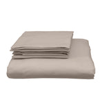 Royal Comfort Blended Bamboo Quilt Cover Sets -Warm Grey-Queen-1951134819664662530