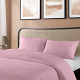 Royal Comfort Blended Bamboo Quilt Cover Sets -Blush-Queen