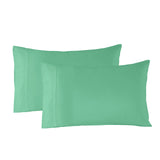 Royal Comfort Blended Bamboo Quilt Cover Sets -Green Mist-Queen-1951134820037955588