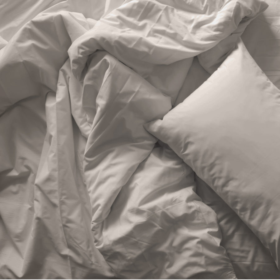 Royal Comfort Blended Bamboo Quilt Cover Sets -Warm Grey-King-1951134820591603715