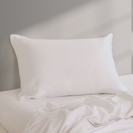 Pure Silk Pillow Case by Royal Comfort-White-1951134813608087553