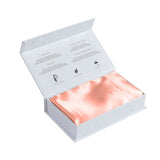 Pure Silk Pillow Case by Royal Comfort-Blush - 45-Degree Angle