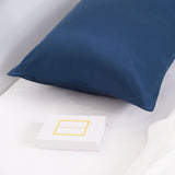 Pure Silk Pillow Case by Royal Comfort-Navy-1951134814337896450