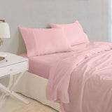 Royal Comfort - Balmain 1000TC Bamboo cotton Sheet Sets (Queen) - Blush
