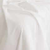 Royal Comfort - Balmain 1000TC Bamboo cotton Sheet Sets (King) - White - Side View