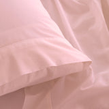Royal Comfort - Balmain 1000TC Bamboo cotton Sheet Sets (King) - Blush - Top-Down View