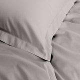 Royal Comfort - Balmain 1000TC Bamboo cotton Quilt Cover Sets (Queen) - Dove - Top-Down View