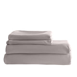 Royal Comfort - Balmain 1000TC Bamboo cotton Quilt Cover Sets (Queen) - Dove - Rear View