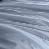 Royal Comfort - Balmain 1000TC Bamboo cotton Quilt Cover Sets (Queen) - Blue Fog-1951134823645057027