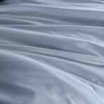 Royal Comfort - Balmain 1000TC Bamboo cotton Quilt Cover Sets (Queen) - Blue Fog-1951134823645057027