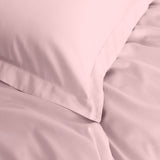 Royal Comfort - Balmain 1000TC Bamboo cotton Quilt Cover Sets (Queen) - Blush - Top-Down View
