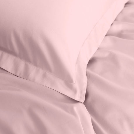 Royal Comfort - Balmain 1000TC Bamboo cotton Quilt Cover Sets (King) - Blush-1951134824811073540
