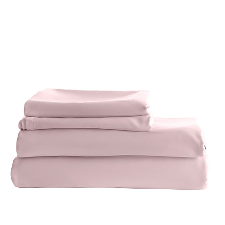 Royal Comfort - Balmain 1000TC Bamboo cotton Quilt Cover Sets (King) - Blush-1951134824811073542
