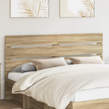 Headboard Sonoma Oak 100 cm Engineered Wood - Front View