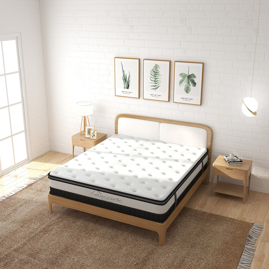 Osteopedic Euro Top Pocket Spring Mattress  - Queen-1951134905404624902