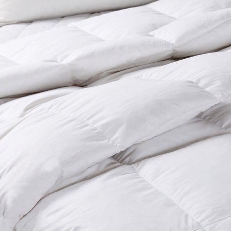 Royal Comfort Goose Deluxe 50/50 feather and down Quilt 500gsm -Single-1951134838434172929