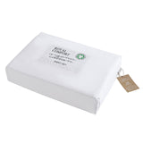 Royal Comfort - 250TC 100% Organic Cotton 4 Piece Sheet Set - Queen - White
