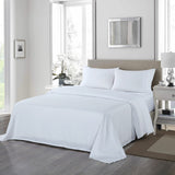 Royal Comfort 1200TC Ultrasoft 4 Piece Sheet Set - Double - White-1951134856884916224