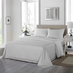 Royal Comfort 1200TC Ultrasoft 4 Piece Sheet Set - Queen - Silver-1951134858197733376
