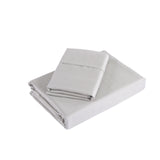 Royal Comfort 1200TC Ultrasoft 4 Piece Sheet Set - King - Silver - Side View