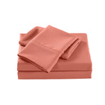 Royal Comfort Bamboo Cooling 2000TC Sheet Set - King-Peach-1951134862958268418