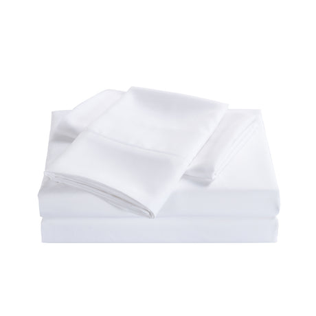 Royal Comfort Bamboo Cooling 2000TC Sheet Set - King Single-White-1951134864803762178