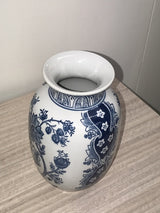 Nanjing Bulb Vase 22cms tall. Antique-inspired charm. Whether displayed empty or filled with a vibrant collection of flowers