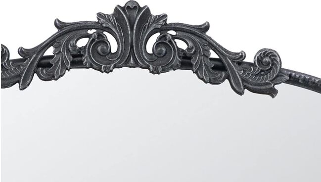Baroque Tall Black Wall Mirror 168