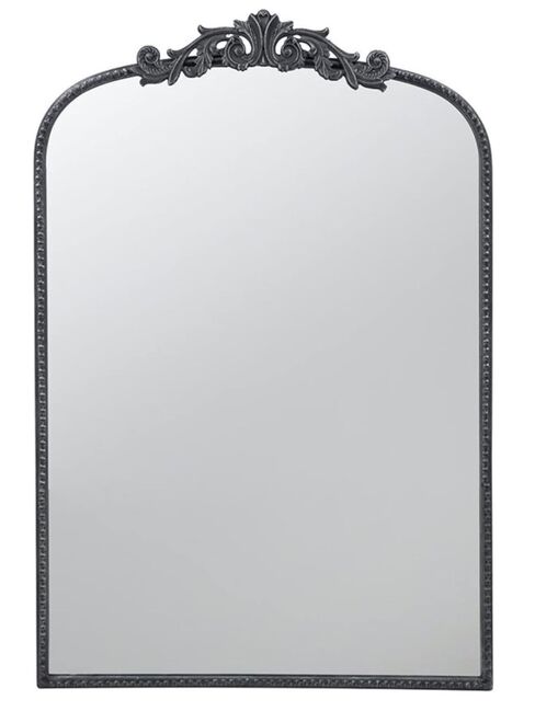 Baroque Tall Black Wall Mirror 91