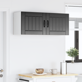 Wall Cabinet LUCCA 2 pcs Black 50 x 31 x 40 cm Engineered Wood