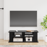 TV stand Black Oak 96 x 35 x 33.5 cm - Top-Down View